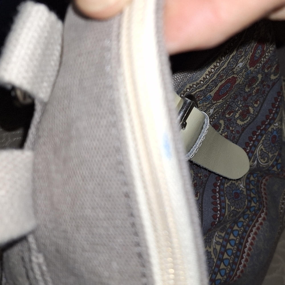 A Canvas Artisan boho backpack/bag, satchel carry-all. - Picture 9 of 9